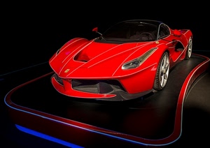 ferrari, rosso, automobile, sportiva, ruote, nero, auto, fari, rossa, esposizione, lusso, cavallino