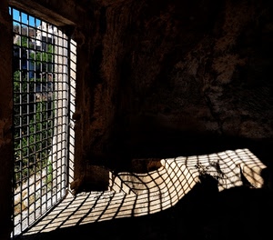 ombra, grata, finestra, quadrati, cancello, luce, geometrie, ferro, ombre, porta